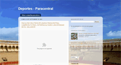 Desktop Screenshot of deportesfmp.blogspot.com