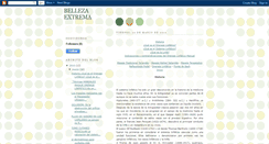 Desktop Screenshot of bellezaextrema2010.blogspot.com