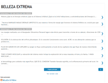 Tablet Screenshot of bellezaextrema2010.blogspot.com