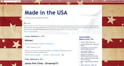 Desktop Screenshot of americanmade1.blogspot.com