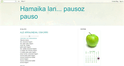 Desktop Screenshot of hamaikalanpausozpauso.blogspot.com