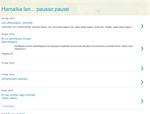 Tablet Screenshot of hamaikalanpausozpauso.blogspot.com