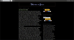 Desktop Screenshot of lazyelegance.blogspot.com