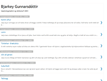 Tablet Screenshot of bjargunn.blogspot.com