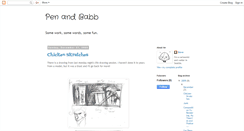 Desktop Screenshot of penandbabb.blogspot.com