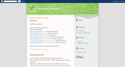 Desktop Screenshot of goldgunboundgm.blogspot.com