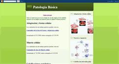 Desktop Screenshot of patologiabasica.blogspot.com