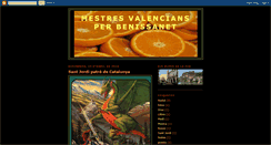 Desktop Screenshot of mestresvalenciansperbenissanet.blogspot.com