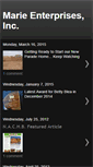 Mobile Screenshot of marieenterprises.blogspot.com