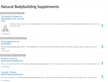 Tablet Screenshot of naturalbodybuildingsupplements.blogspot.com