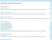 Tablet Screenshot of guardiandentalproviders.blogspot.com