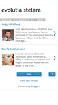 Mobile Screenshot of evolutia-stelara.blogspot.com