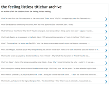 Tablet Screenshot of feelinglistlesslogoarchive.blogspot.com
