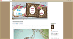 Desktop Screenshot of leoandjunie.blogspot.com