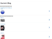 Tablet Screenshot of gurmeblog.blogspot.com