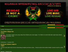 Tablet Screenshot of malaysianreggaecommunity.blogspot.com