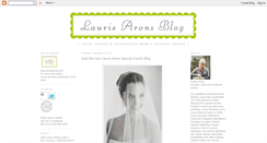 Desktop Screenshot of lauriearons.blogspot.com