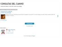 Tablet Screenshot of consultasdelcamino.blogspot.com