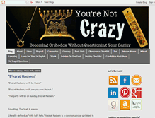 Tablet Screenshot of crazyjewishconvert.blogspot.com