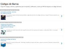 Tablet Screenshot of codigos-de-barras.blogspot.com