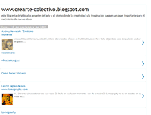 Tablet Screenshot of crearte-colectivo.blogspot.com