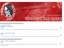 Tablet Screenshot of comandoalvirubro.blogspot.com