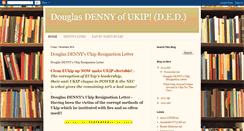 Desktop Screenshot of douglasdenny.blogspot.com