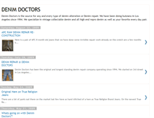 Tablet Screenshot of denimdoctor.blogspot.com