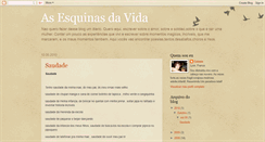 Desktop Screenshot of esquinasdavida.blogspot.com