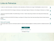 Tablet Screenshot of linksdopalmeiras.blogspot.com