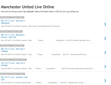 Tablet Screenshot of manunitedfcvideoclips.blogspot.com