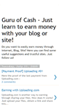Mobile Screenshot of gurucash.blogspot.com