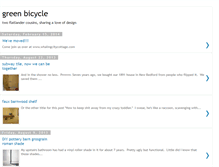 Tablet Screenshot of greenbicycledesign.blogspot.com