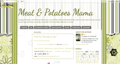 Desktop Screenshot of meatandpotatoesmama.blogspot.com