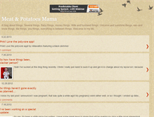 Tablet Screenshot of meatandpotatoesmama.blogspot.com