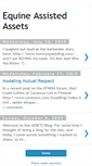 Mobile Screenshot of equineassistedassets.blogspot.com