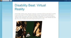 Desktop Screenshot of disabilitybeatcoversvirtualreality.blogspot.com