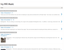 Tablet Screenshot of ivymusic.blogspot.com