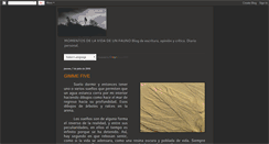 Desktop Screenshot of momentosdelavidadeunfauno.blogspot.com