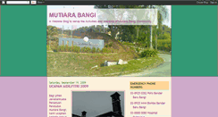 Desktop Screenshot of mutiarabangi.blogspot.com