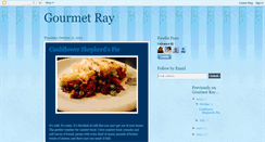 Desktop Screenshot of gourmetray.blogspot.com