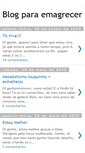 Mobile Screenshot of blogparaemagrecer.blogspot.com