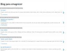 Tablet Screenshot of blogparaemagrecer.blogspot.com