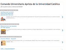 Tablet Screenshot of cuapucp.blogspot.com