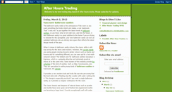 Desktop Screenshot of after-hours-trading.blogspot.com