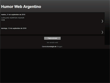 Tablet Screenshot of humorwebargentino.blogspot.com