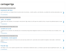 Tablet Screenshot of cantagarriga.blogspot.com