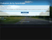 Tablet Screenshot of baudilioevaluacion.blogspot.com