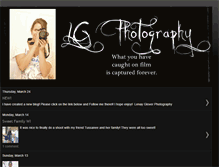 Tablet Screenshot of lgphotography09.blogspot.com