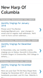 Mobile Screenshot of newharpofcolumbia.blogspot.com